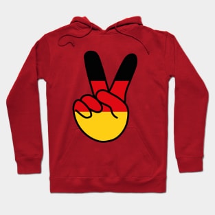 Germany Flag V Sign Hoodie